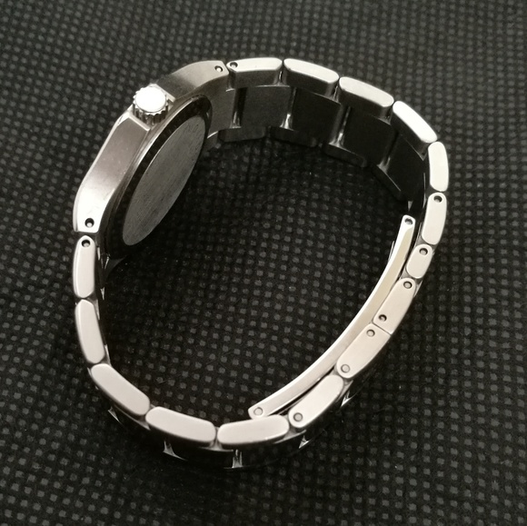 Movado Stainless Steel Blue Faced Watch - Picture 3 of 4